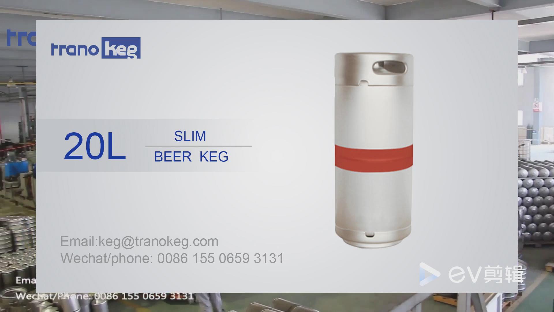 SLIM  Beer Keg 20L Factory