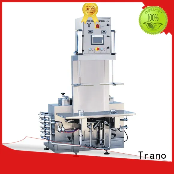 Trano beer keg filling & washing machine supplier for beverage factory