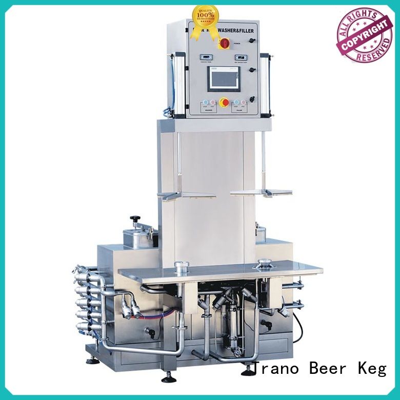 Trano convenient keg cleaning machine manufacturer for beer