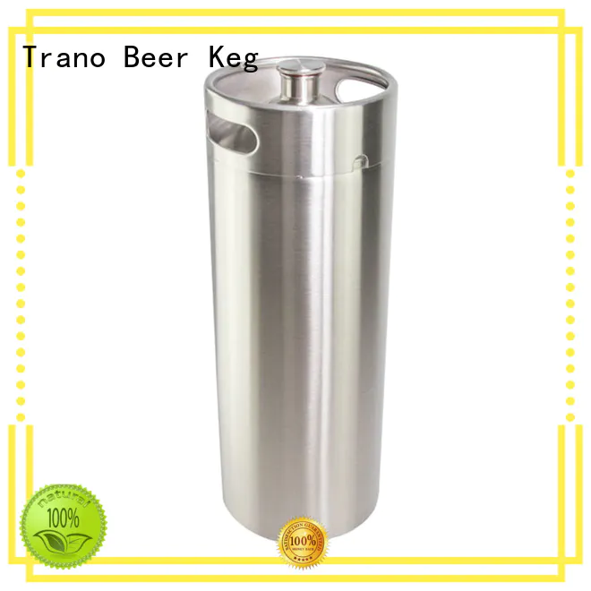 Trano high quality beer growler with tap factory price for bar