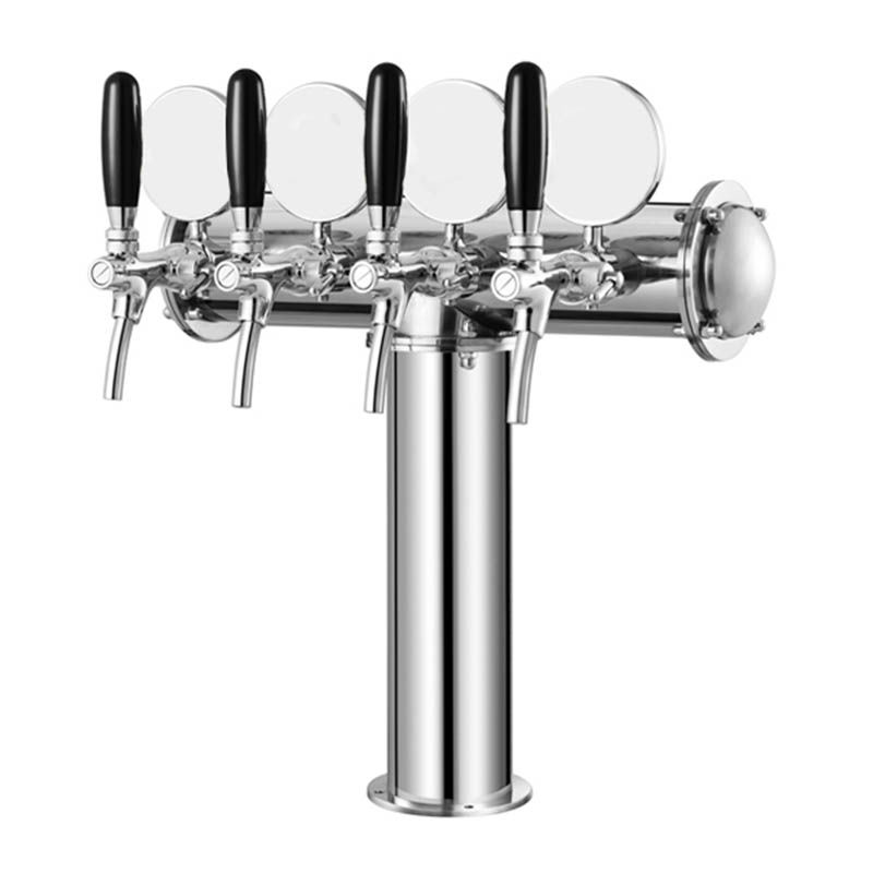 Polished Stainless Steel Faucet Column(Beer Tower)