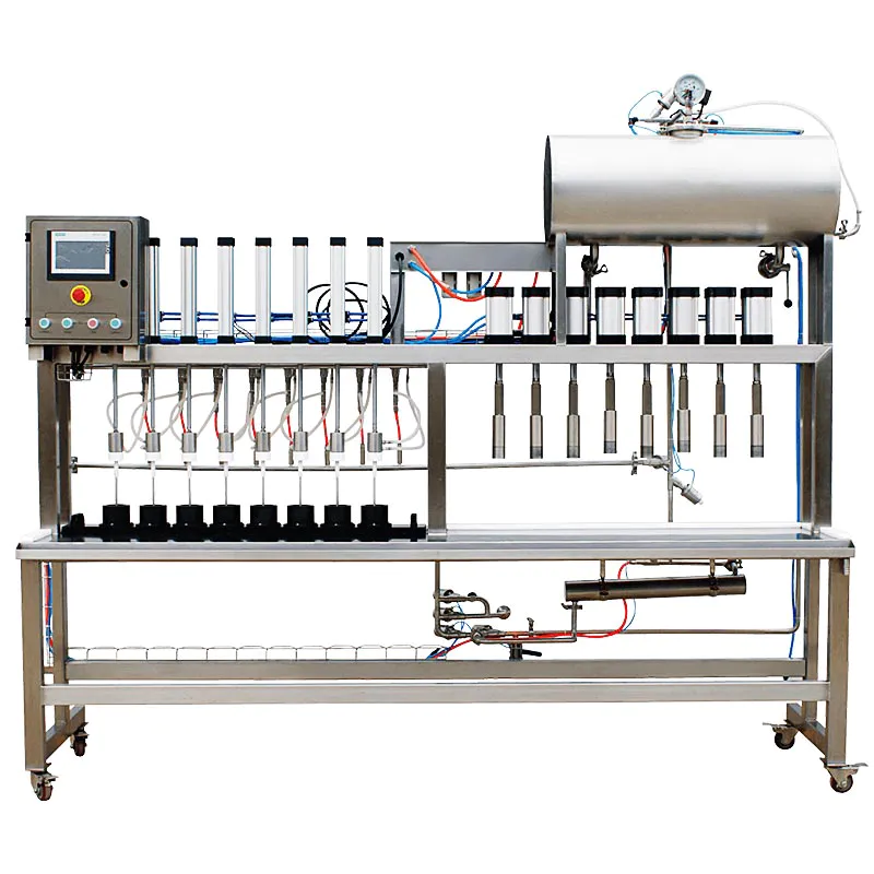 Semi-Automatic Beer Bottle Filling And Capping Machine