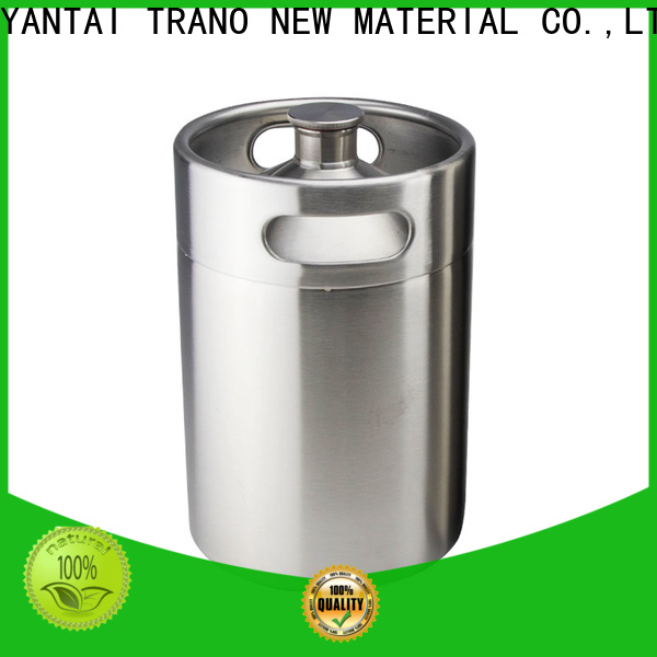 Trano beer growler with tap factory for brewery