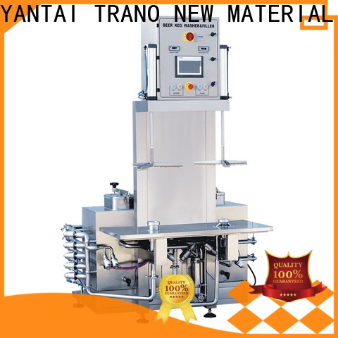 Trano advanced beer keg cleaning machine factory direct supply for beverage factory