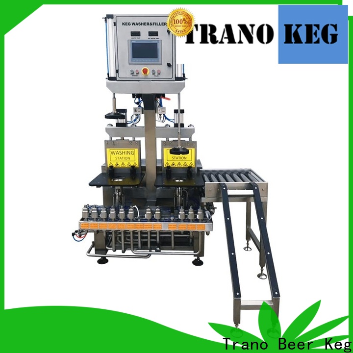 Trano convenient beer keg filling And washing machine wholesale for beverage factory