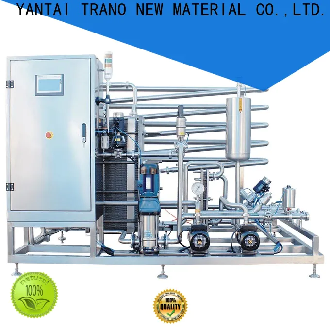 Trano cost-effective beer pasteurizer supplier for beverage factory