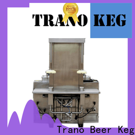 Trano Beer Keg Three Heads Semi-Automatic Washer with good price for beverage factory