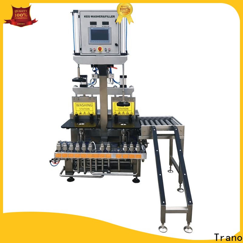 Trano keg cleaning machine factory direct supply for beer