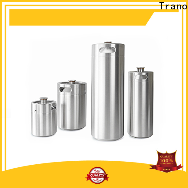 Trano beer growler with tap directly sale for party