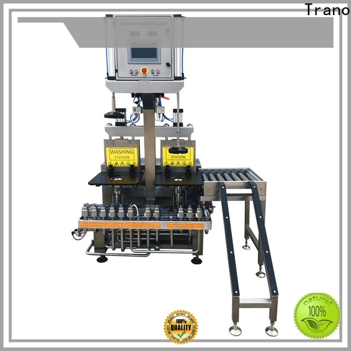 Trano beer keg cleaning system series for beer