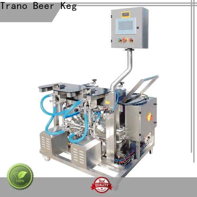 Trano flexible beer keg cleaning system factory direct supply for beer