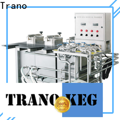Trano beer keg washing machine supplier for beverage factory