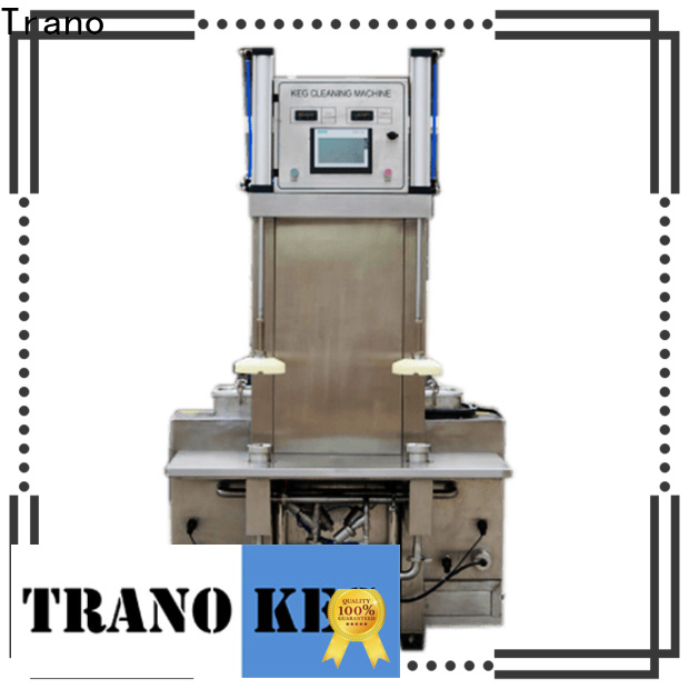 Trano semi-automatic beer keg washing machine wholesale for food shops