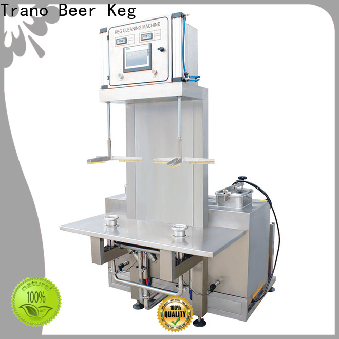 Trano keg cleaning machine supplier for food shops