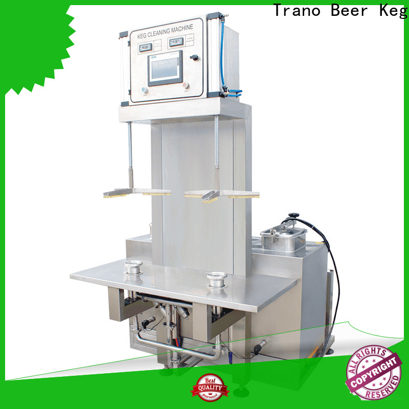 Trano keg cleaning system supplier for beverage factory