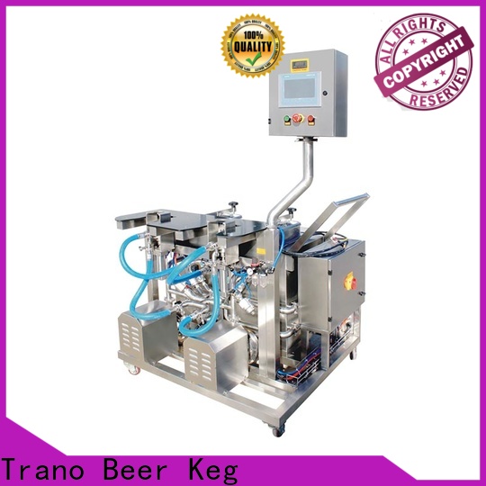 Trano convenient commercial keg washer wholesale for beverage factory