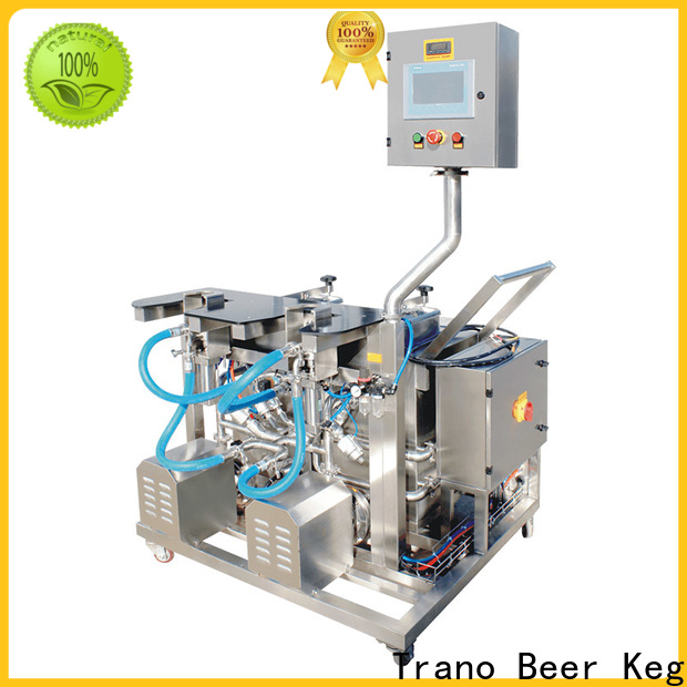 Trano flexible keg cleaning machine factory direct supply for food shops