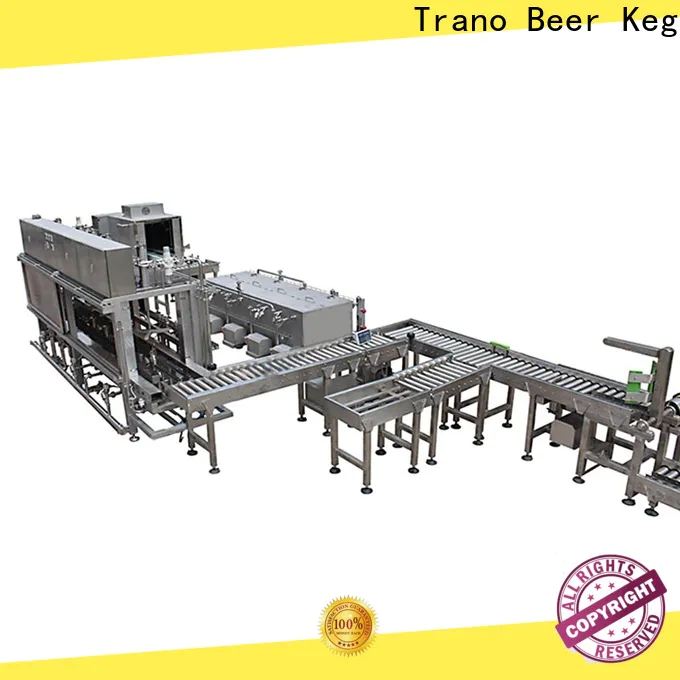 Trano keg cleaning and filling machines factory for beer