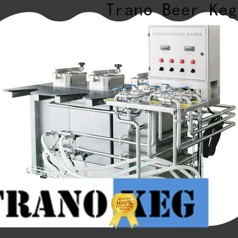 Trano beer keg washing machine supplier for beverage factory