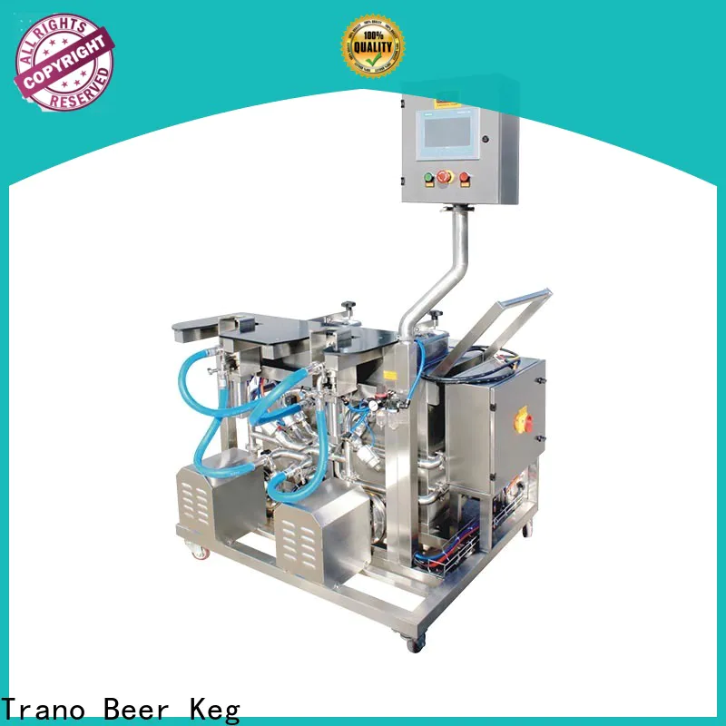Trano semi-automatic automatic keg washer with good price for beverage factory