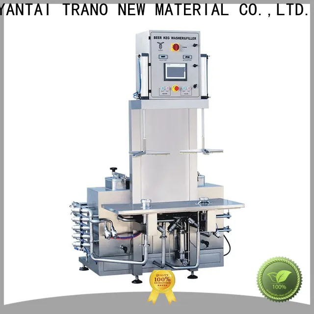 Trano practical keg cleaning machine factory direct supply for food shops