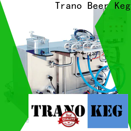 flexible Beer Keg Three Heads Semi-Automatic Washer supplier for beer