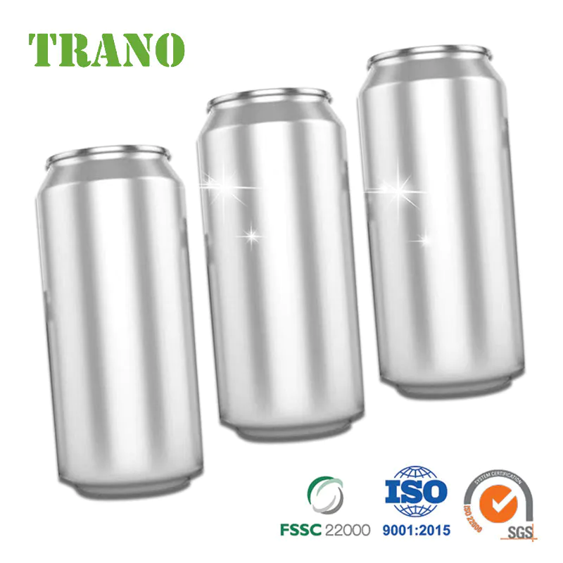 Empty Blank Custom Printed Beverage Aluminum Beer Cans 1L