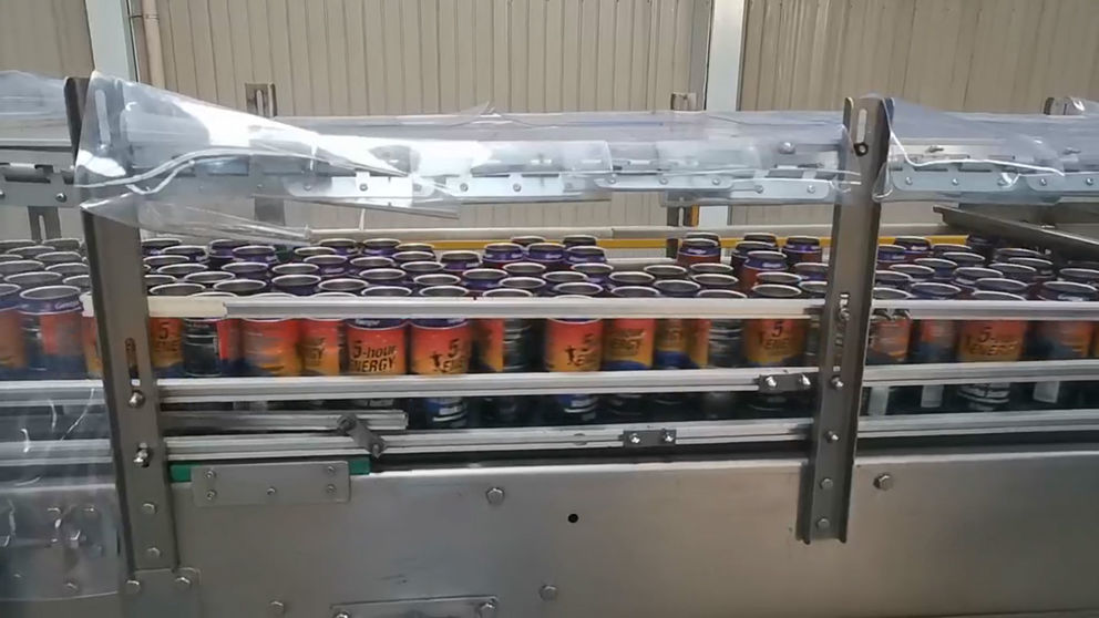Produce aluminum cans for famous brand energy drinks company