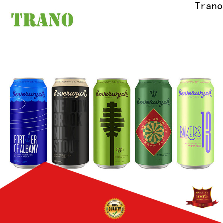 Trano Customized juice can manufacturer