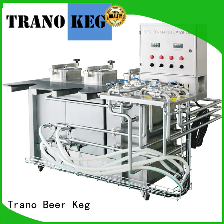 Trano convenient keg cleaning system manufacturer for beverage factory