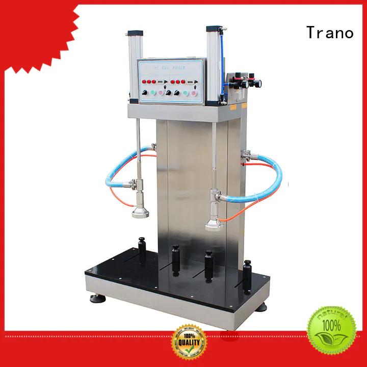Trano beer keg filling machine factory direct supply for beverage factory
