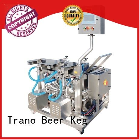 Trano beer keg cleaning machine manufacturer for beverage factory