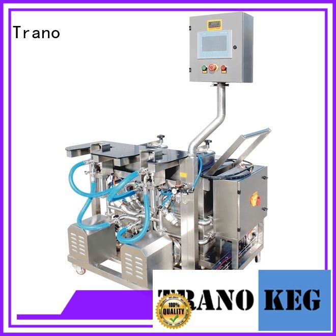 Trano practical beer keg filling And washing machine manufacturer for beverage factory