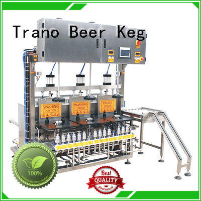 Trano keg cleaning machine manufacturer for beverage factory