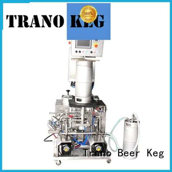 Trano practical keg cleaning machine wholesale for beverage factory