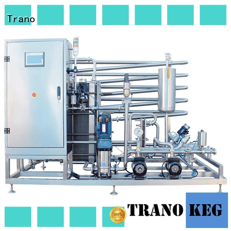 Trano pasteurization machine supplier for beverage factory