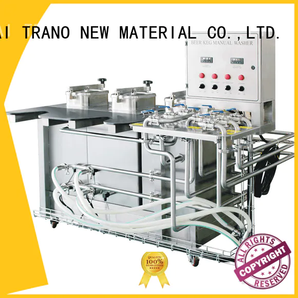 Trano beer keg washing machine manufacturer for beverage factory