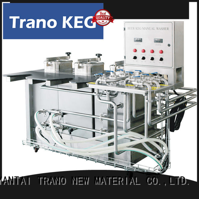 Trano convenient beer keg washing machine supplier for beer
