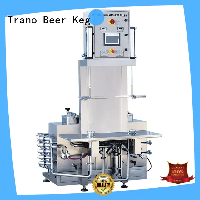 Trano flexible beer keg cleaning system manufacturer for beverage factory